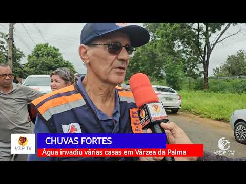 CHUVA FORTE DEIXA VÁRIOS MORADORES DESABRIGADOS EM VÁRZEA DA PALMA/ MG. 