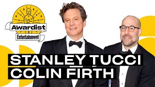 Stanley Tucci & Colin Firth On Working Together in 'Supernova' | The Awardist | Entertainment Weekly video