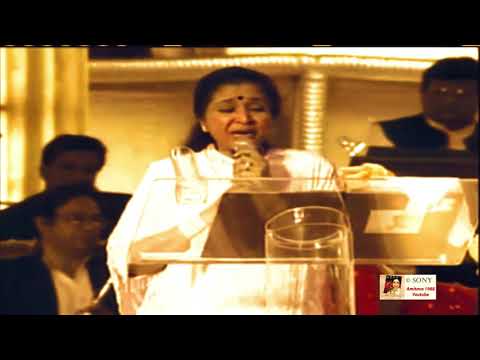 MUJHE RANG DE | ASHA BHOSLE LIVE