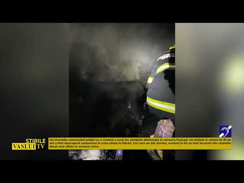 ȘTIRE PUSCASI  A MURIT CARBONIZAT!