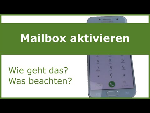 Mailbox einrichten - so geht´s