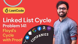 YouTube video 'Linked List Cycle - Floyd's Tortoise and Hare - Leetcode 141'
