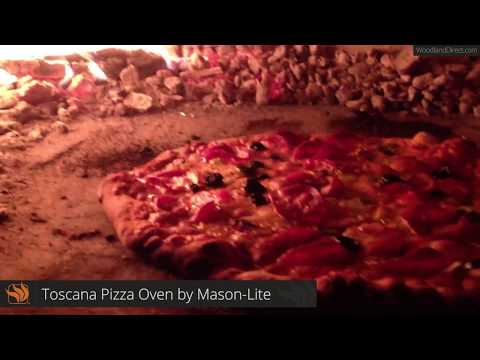 Pizza in the Mason-Lite Toscana Pizza Oven