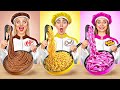 Bubble Gum vs Real Food vs Chocolate Food Cooking Challenge by Multi DO
