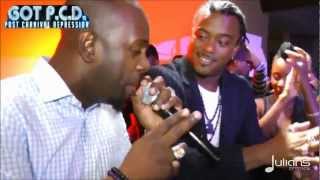 Bunji Garlin 5min Freestyle Live @ PCD LQ's Nightclub NYC "3/24/2013"
