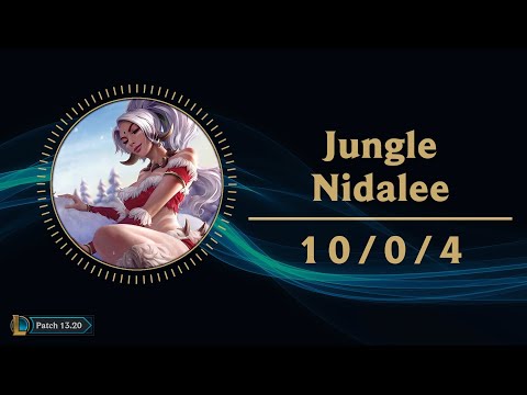 Nidalee Jungle vs Lee Sin Korean Challenger Replay Patch 13.20