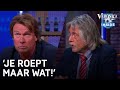 Johan hoort Hans onzin uitkramen: 'Je roept maar wat!'