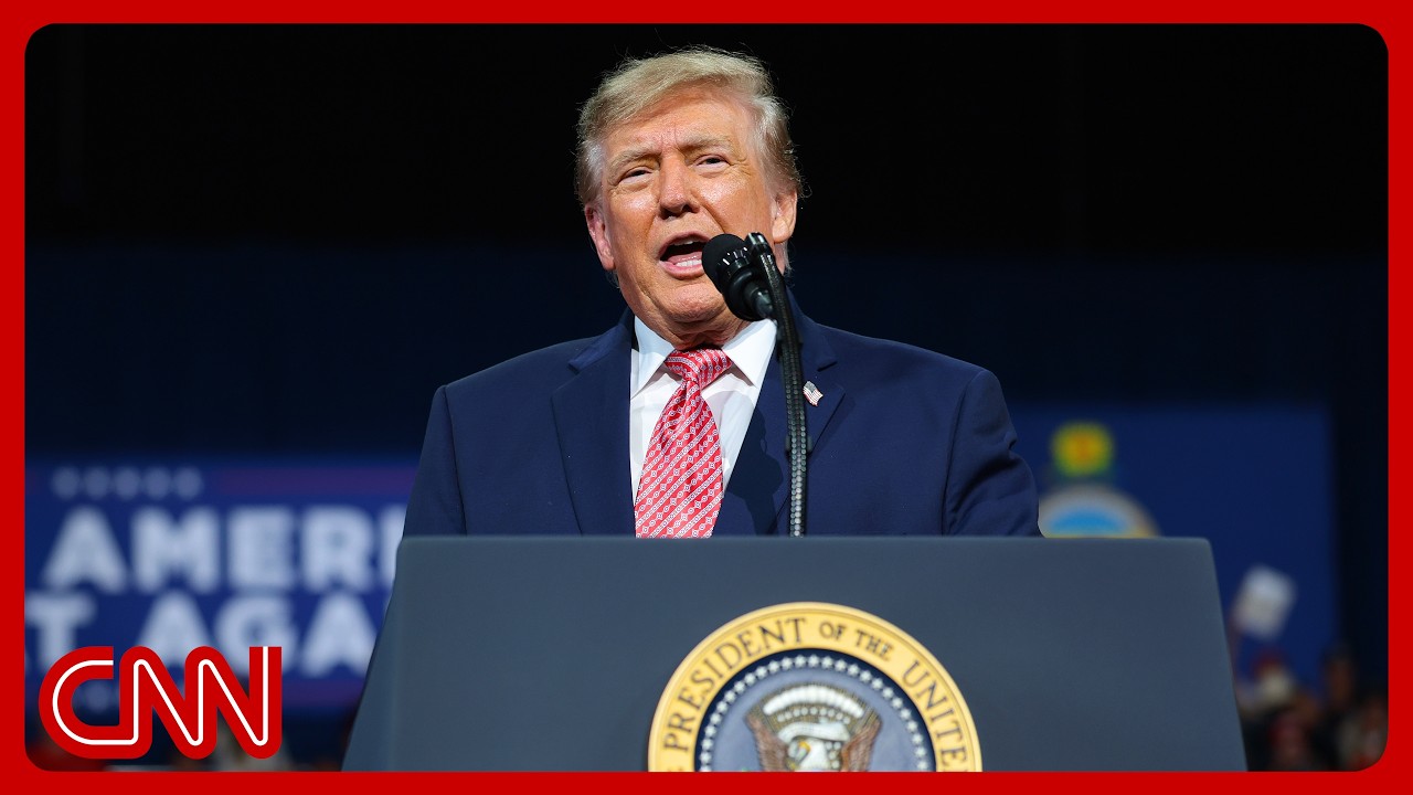 Trump hits campaign trail in Kansas for Roger Marshall