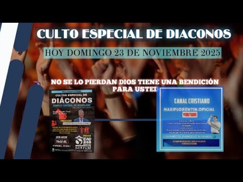 GRAN CIERRE CULTO ESPECIAL DE DIACONOS IEAD 248 BONPLAND MISIONES ARGENTINA