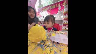 Bé Min dự định nấu món gà rán cho gà béo ú ăn khi hoàn thành tác phẩm Tập cuối