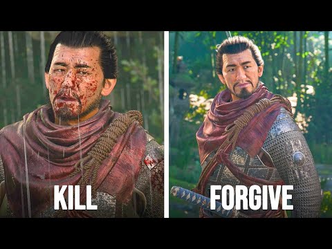 Assassin's Creed Shadows - Kill Vs Forgive HATTORI HANZO (ALL Choices)