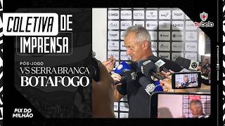 🎙️ COLETIVA DO LISCA - Serra Branca x Botafogo-PB - SEMIFINAL DO CAMPEONATO PARAIBANO 2026