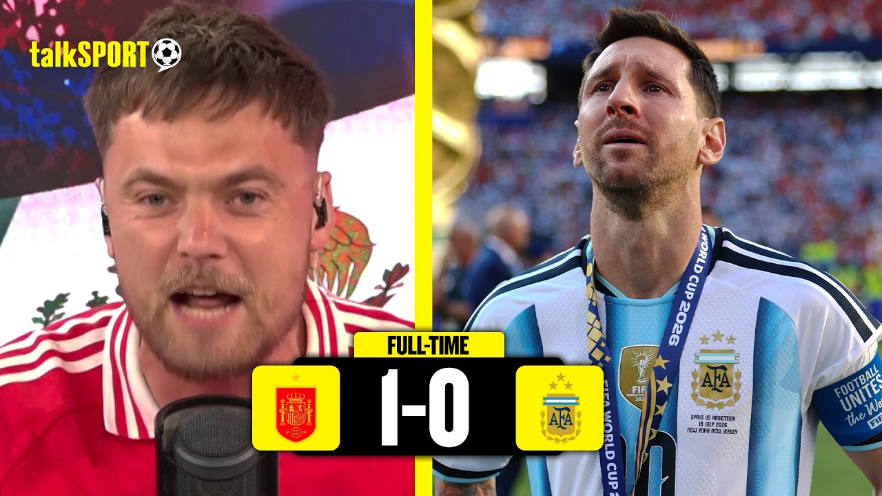 "SPAIN SAVED FOOTBALL!" talkSPORT REACTS To Spain BEATING Argentina 1-0 to WIN the World Cup!