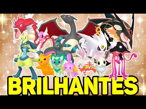 TODOS OS POKÉMON SHINY !!!