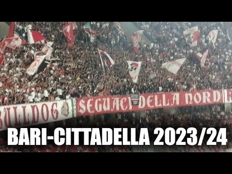 Bari-Cittadella, Serie B [30/08/2023] VIDEOTIFO CURVA NORD BARI