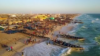 One of the world''s most incredible fishing ports in Mauritania