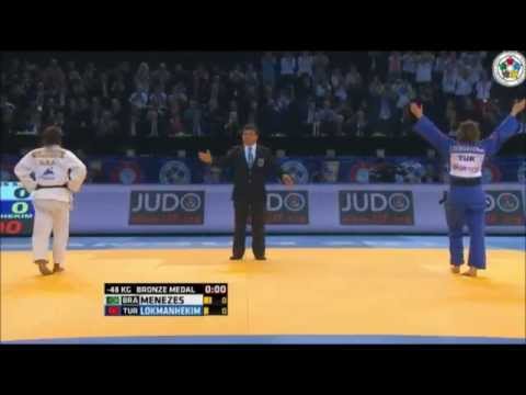 Sara MENEZES (Bra) Vs Dilara LOKMANHEKIM (Tur), Bronce -48 Kg.