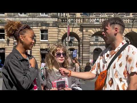 I Interviewed 10+ Strangers at Scotland’s BIGGEST Festival 🎭 (Edinburgh Fringe Opening Weekend)