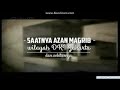 Adzan Maghrib Merdu GTV Global TV