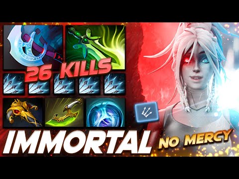 Drow Ranger No Mercy Marksman - Dota 2 Pro Gameplay [Watch & Learn]