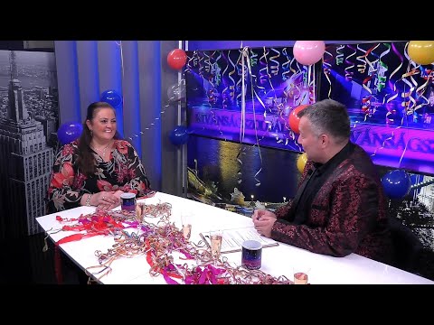 Dr. Fehér Eszter, a daloló háziorvos is szilveszteri műsorunk vendége volt