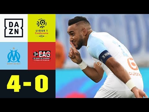 Traumtor von Dimitri Payet bei Torfestival: Marseille - Guingamp 4:0 | Ligue 1 | DAZN Highlights