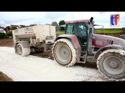 CASE CVX 170 & SW 10 TC Soil Stabilisation / Bodenstabilisierung, Weiler zum Stein, 20.06.2016.