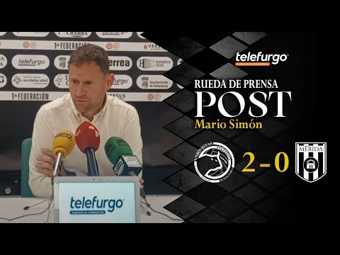 Press Conference | Unionistas de Salamanca 2-0 AD Mérida | Matchday 7 of the First Division of th...