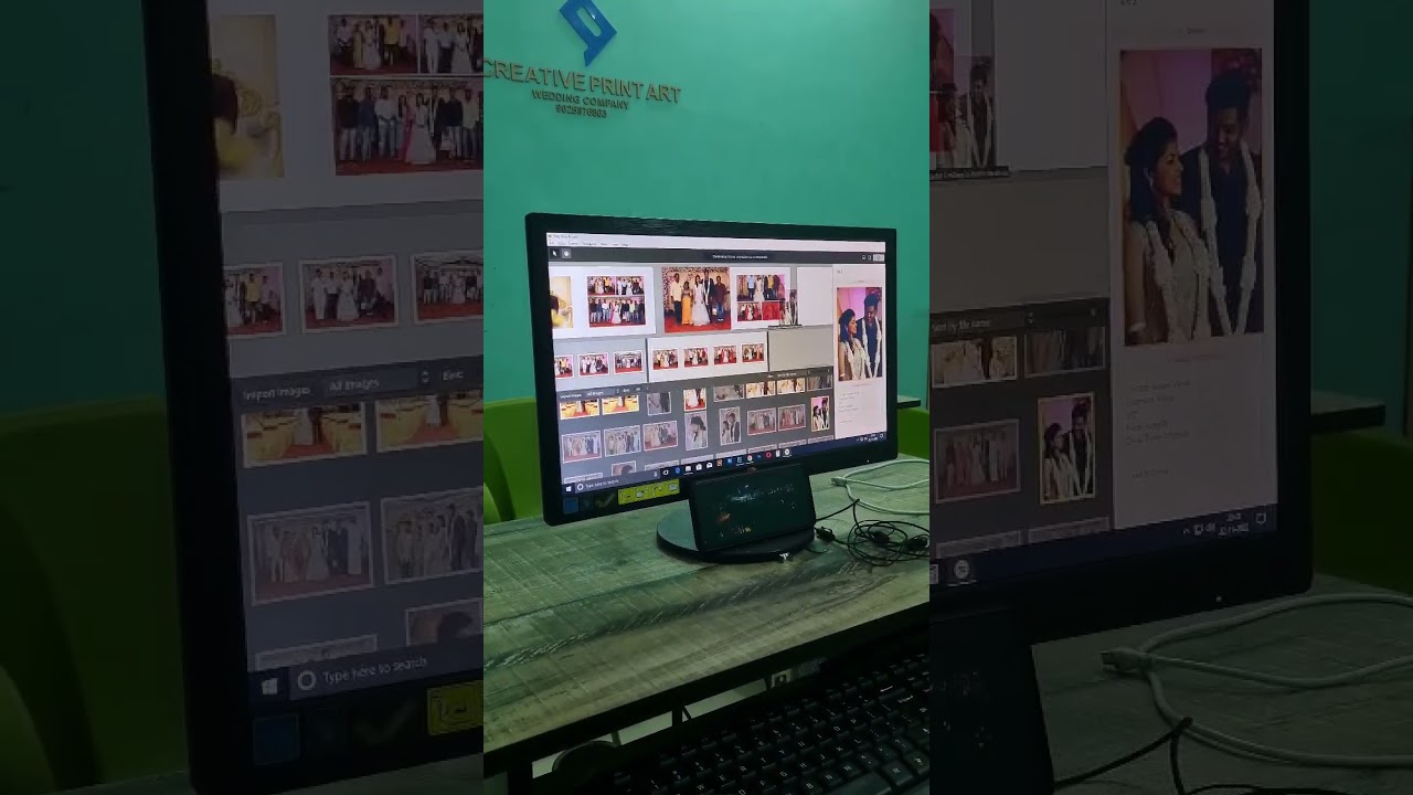 wedding album designing and printing booking now......