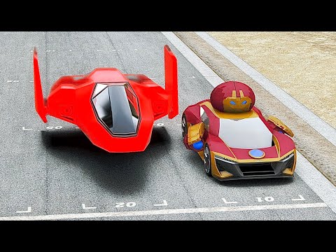 Ferrari 2150 Concept vs Audi PB18 IRON MAN at Special Stage Route X