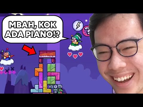 KOK TIBA-TIBA ADA PIANO WOY!!!!! WKWKWK - Tricky Towers!