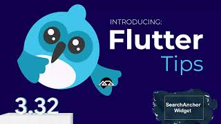 111 - Flutter tips 111 ( SearchAnchor Widget )