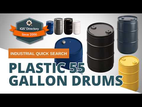 Plastic 55 Gallon Drums: The Complete Guide
