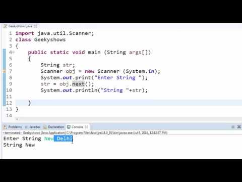 29 Difference between nextLine and next in Java Programming Hindi