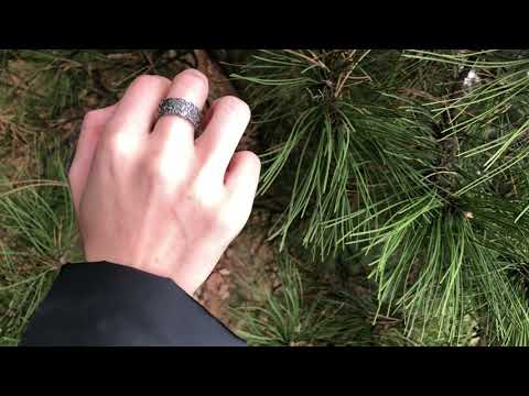 Forged Wide and Thick Sterling Silver Massive Wedding Band