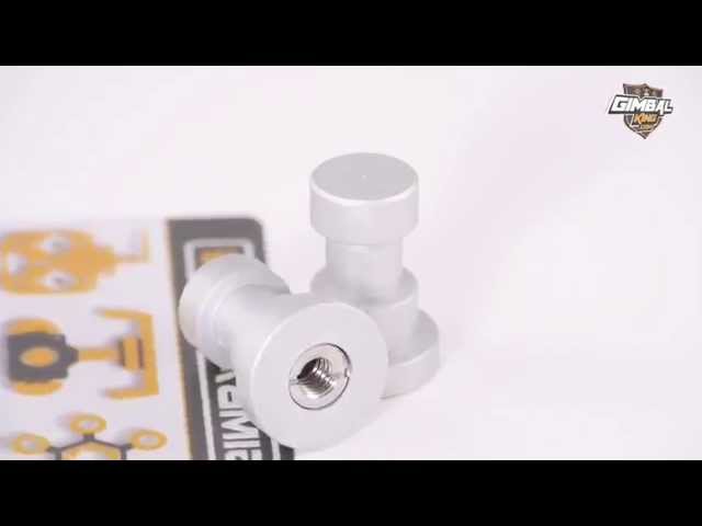 Vídeo relacionado con Neewer 2 Piezas Convertidor Macho de Metal Estándar de 1/4 a 3/8 Pulgadas Adaptador de Tornillo Roscado para Soporte de Luz Estudio, Adaptador Zapata Caliente/Fría, Receptor Flash, Disparador - ST24