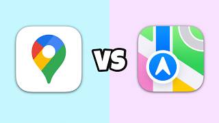 Google Maps VS Plans : lequel est le MEILLEUR ? (en 2025)