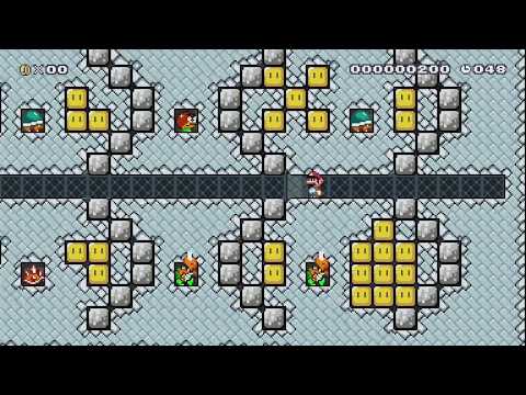 Timelock Vault Puzzle by starface - Super Mario Maker - No Commentary 1bn