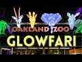 Oakland Zoo Glowfari - Dec 2021 [4K] - Full Walking Tour