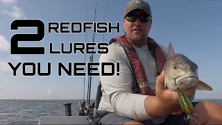 The ONLY 2 Redfish Lures You