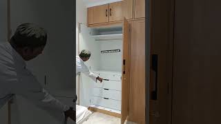 Download lagu wardrobe door with mesh of drawer #Wardrobe #shorts #youtubetrending #yputubeshorts #india #viral mp3