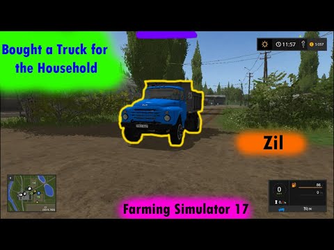 Bought a Truck for Grain and a Trailer Farming Simulator 17 #Farming17 #FS17 #Game  Zil  #FS17