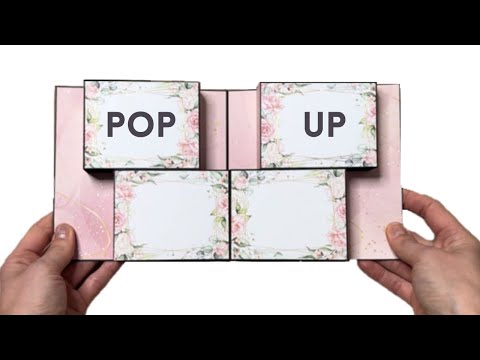 DIY Pop Up Card for 4 Photos