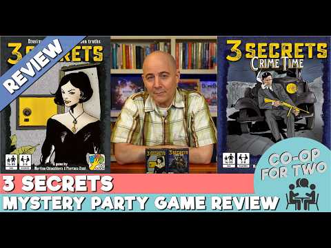 3 Secrets - Mystery Party Game Review