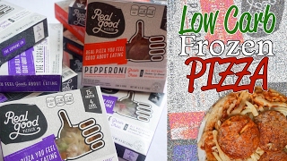Real Good Pizza Review | Low Carb, Keto Frozen Pizza | Chicken Crust?!?!?