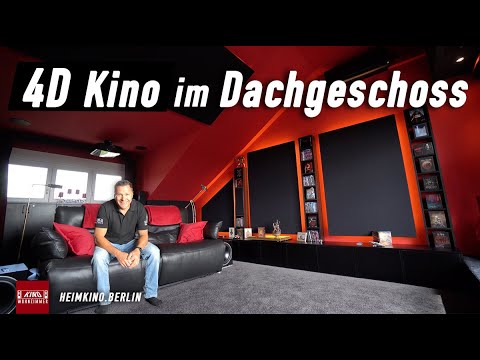 Wie wir den Bau eines Heimkinos in einem Dachgeschoss umgesetzt haben!
