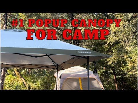Why the Coleman Instant Canopy Pop Up is the Best Canopy for Shade!