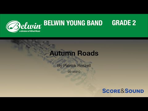 Autumn Roads by Patrick Roszell - Score & Sound