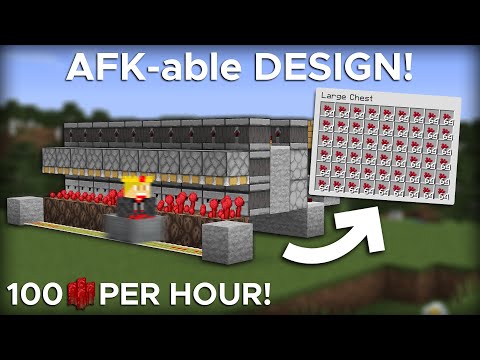 Minecraft Nether Wart Farm - Easy Design and AFK-able
