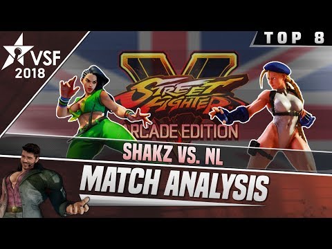 SFV AE Match Analysis: VSFighting 2018 Top 8 - Shakz vs. NL